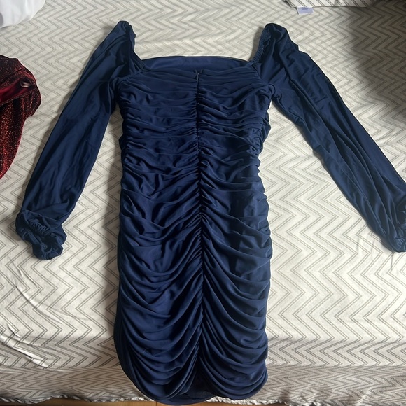 NEVER WORN amazon long sleeve mesh dress - Picture 2 of 2
